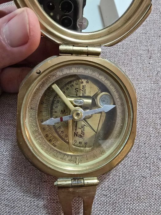 Busola Stanley London /busola nautica / busola maritimă Stanley London