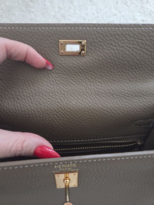 Geanta piele model Hermes