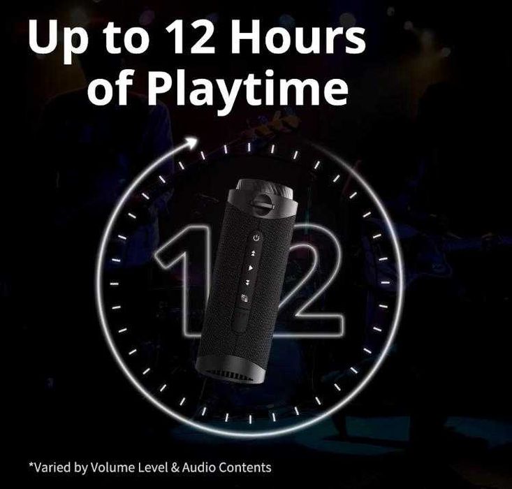 Tronsmart Element T7 3D APP Anti-Shock Тонколона за Колело 30W Велосипед Bluetooth 5 Свързаност IPX7 Водоустойчивост Субуфер за Колоездене на Открито