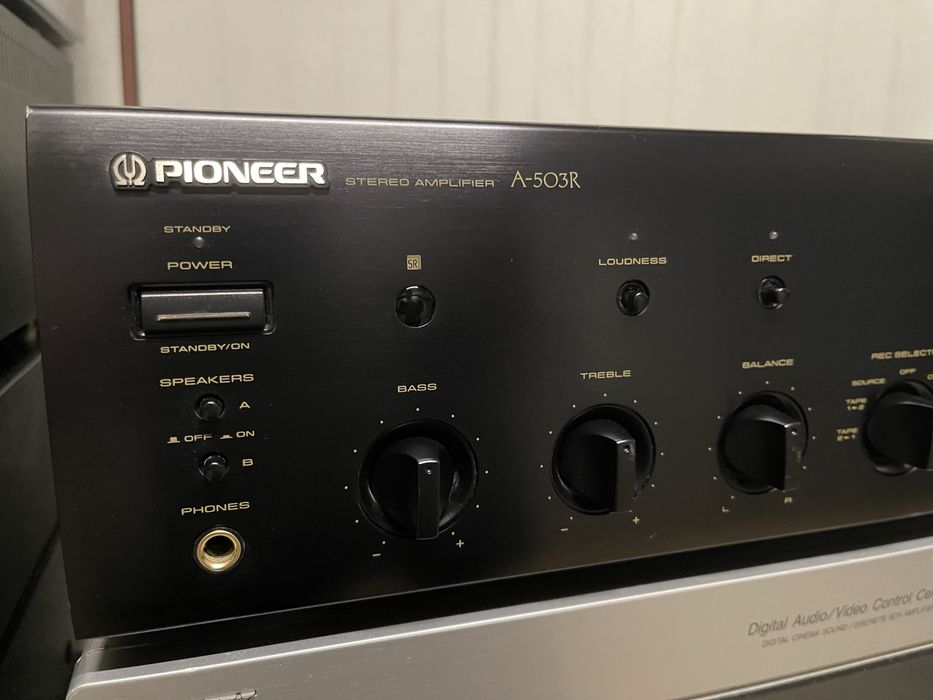 Pioneer A-503R.  Качествен стерео Hi-Fi усилвател с отличен звук