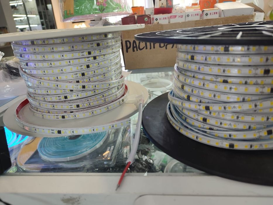 Лента 220 вольт, 120 диодов