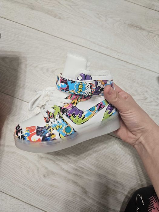 Кеды детские утеплённые