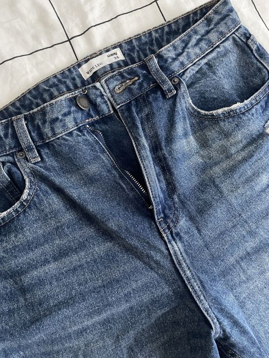 Blugi larg picior mar36