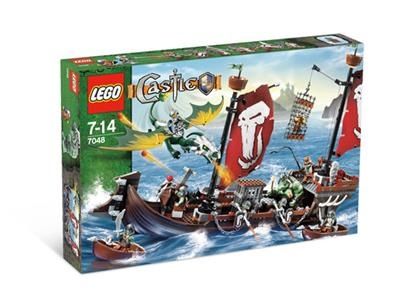 Lego 7048 LEGO Castle Тролски военен кораб fantasy era Troll Warship