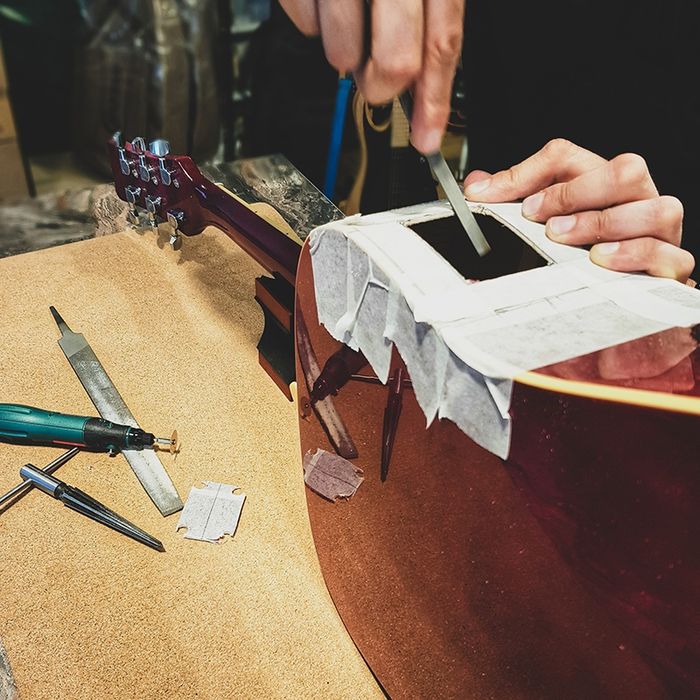 Ремонт и настройка гитар