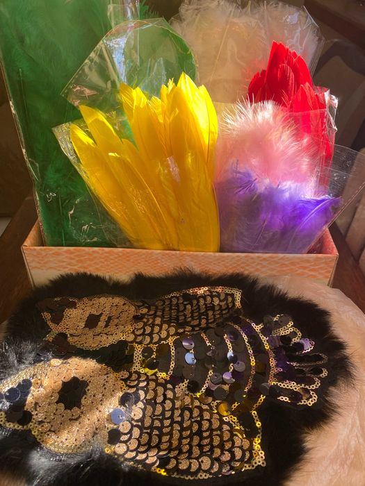 Pene si fulgi naturale (pt obiecte home made)