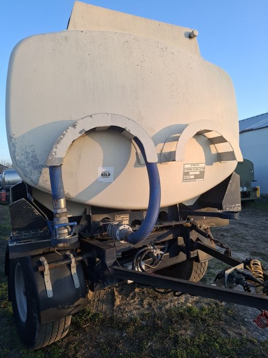 Cisternă apă 20000l aluminiu agricolă