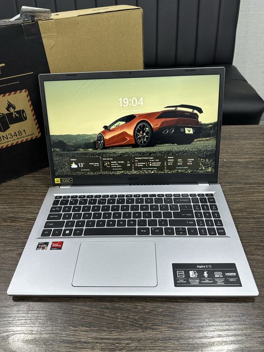 мощный 8-ядерный Ryzen 5 ноутбук Acer Aspire 3 A315, для офиса, график