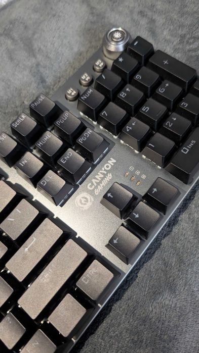 Механична геймърска клавиатура Canyon Nightfall GK-7 (НОВА + Гаранция)