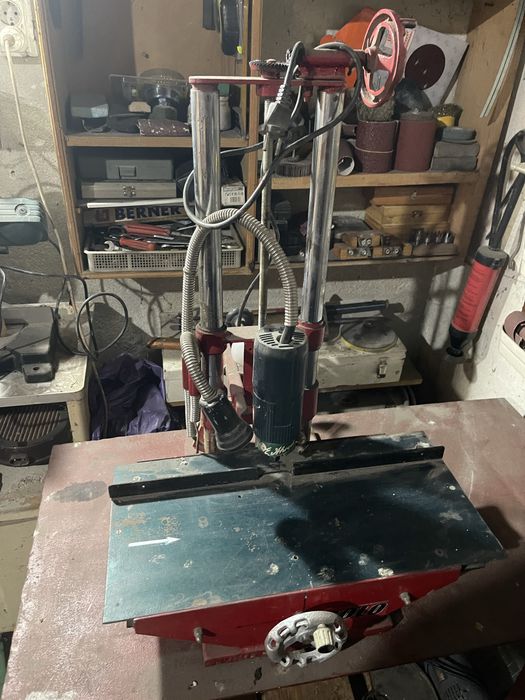 Polizor unghiular si freza pentru canturi