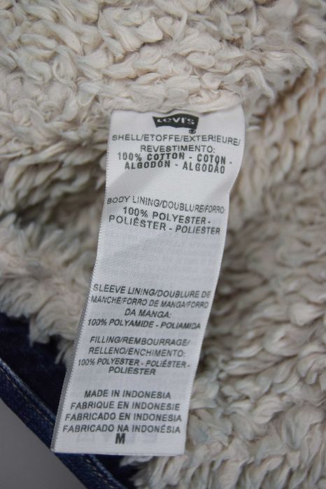 Дамско дънково яке Levi's Sherpa Trucker Jacket Размер М
