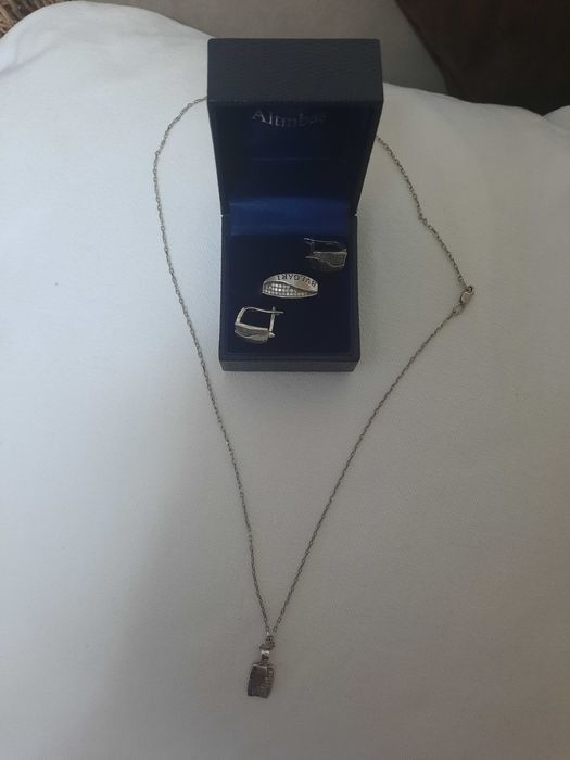 Продам набор серебро