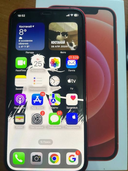 iphone 12 64 red обмен