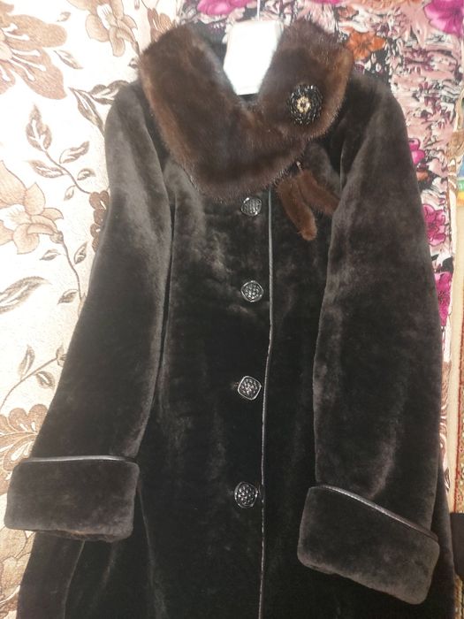 Мутовая щуба новвя размер 50