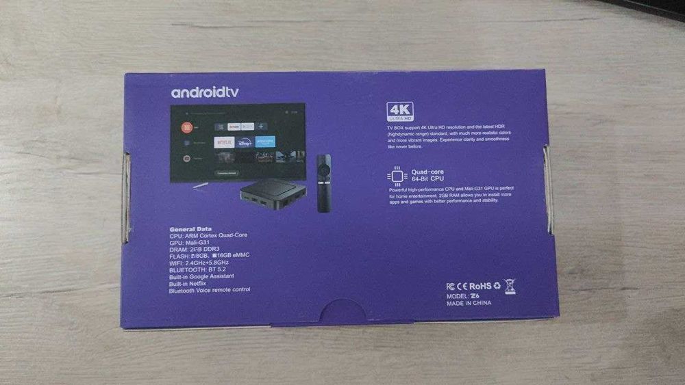 android TV Box Z6