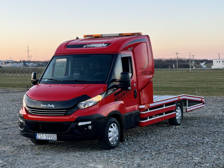 Iveco Daily 2018 35s18 Autoplatforma platforma auto Cash/Rate Avans0