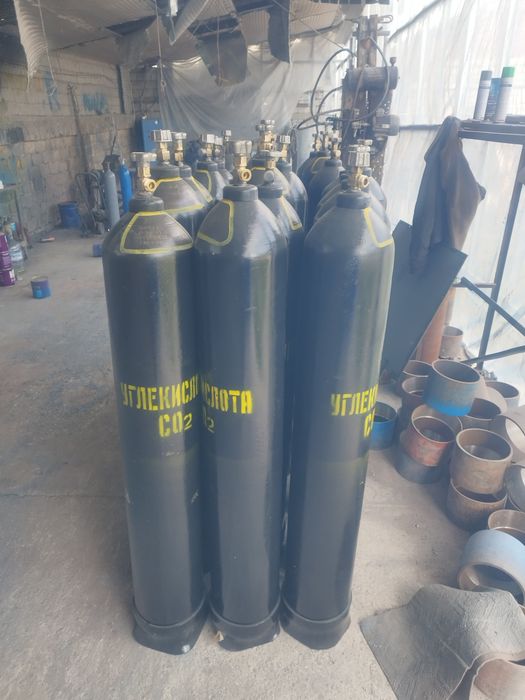 Кислород прапан аргон угли заправка