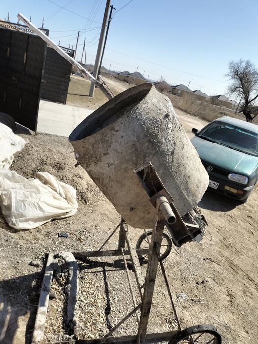 Бетонамешалка на ременнои передаче