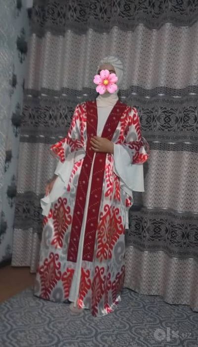 Kelin salom uchun koʻylak 1 marta kiyilgan yangidek