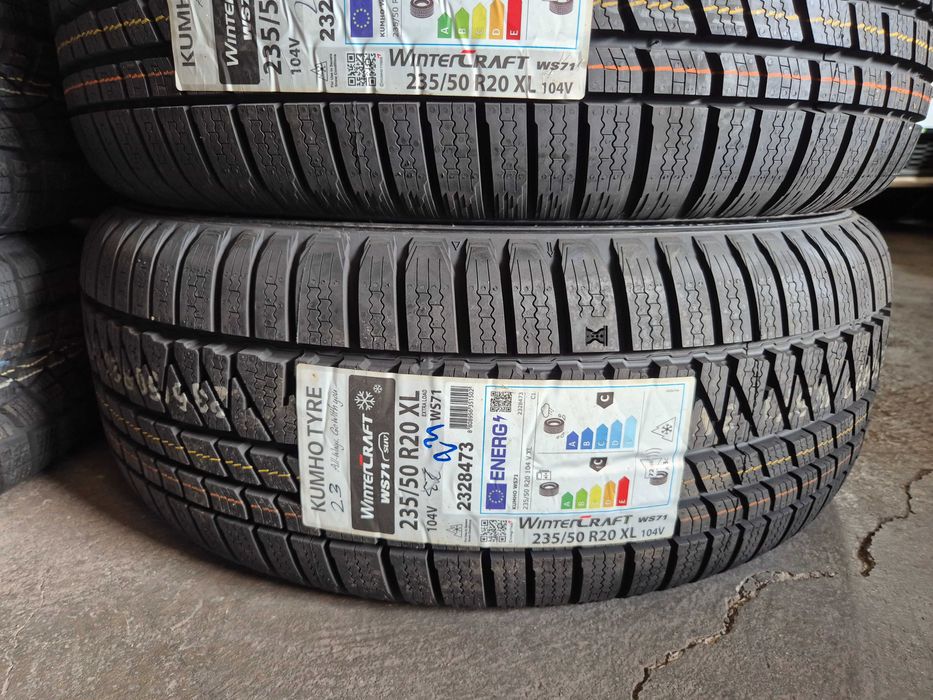 4 Anvelope M+S IARNA - 235/50/20 104V XL - Kumho WinterCraft WP 71 SUV - NOU - DOT 2023 !