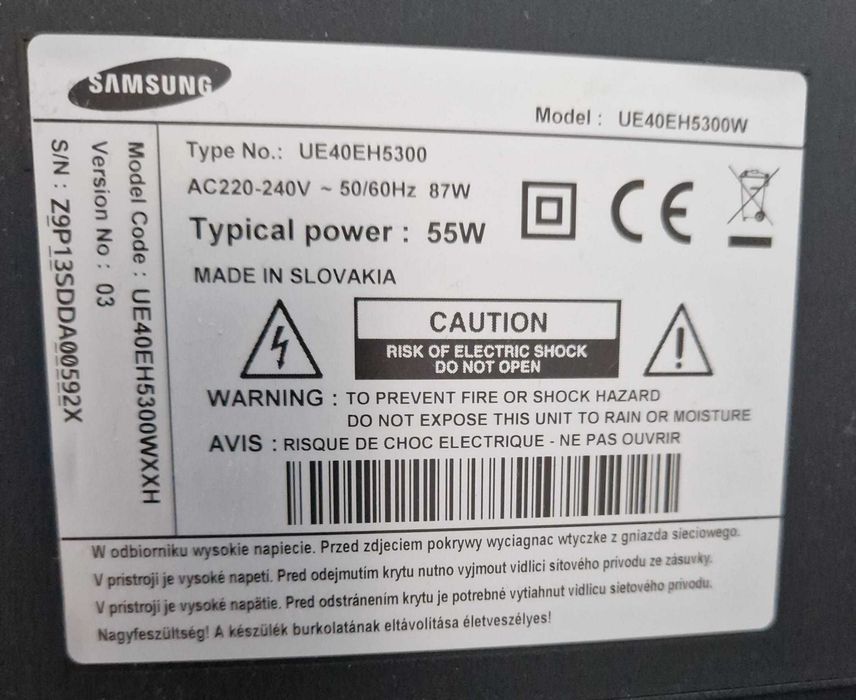 Smart TV Samsung UE40EH5300 la oferta