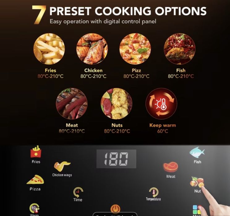 Air Fryer 10L Уникат