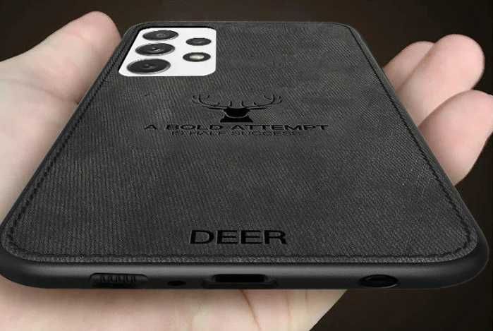 черен текстилен калъф за samsung note 20 ultra