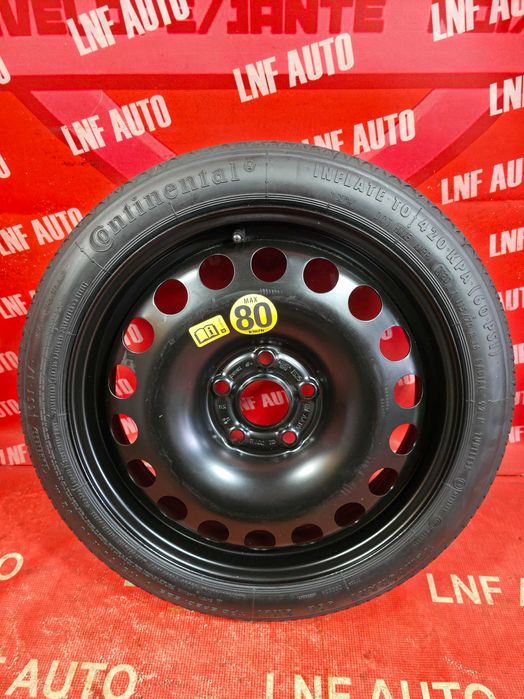 KIT Roata Rezerva SLIM 5x105 16'' OE Opel Astra J Benzina Astra K NOUA