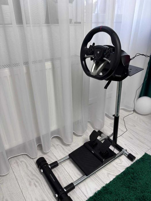 VOLAN GAMING: Volan Hori Overdrive pentru Xbox Series X/S, Xbox One, PC/Gamepad wheel stand pro