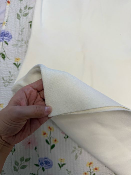 Короткое платье, айвори