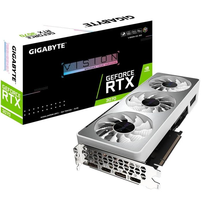 Placa video RTX 3070 Gigabyte Vision OC
