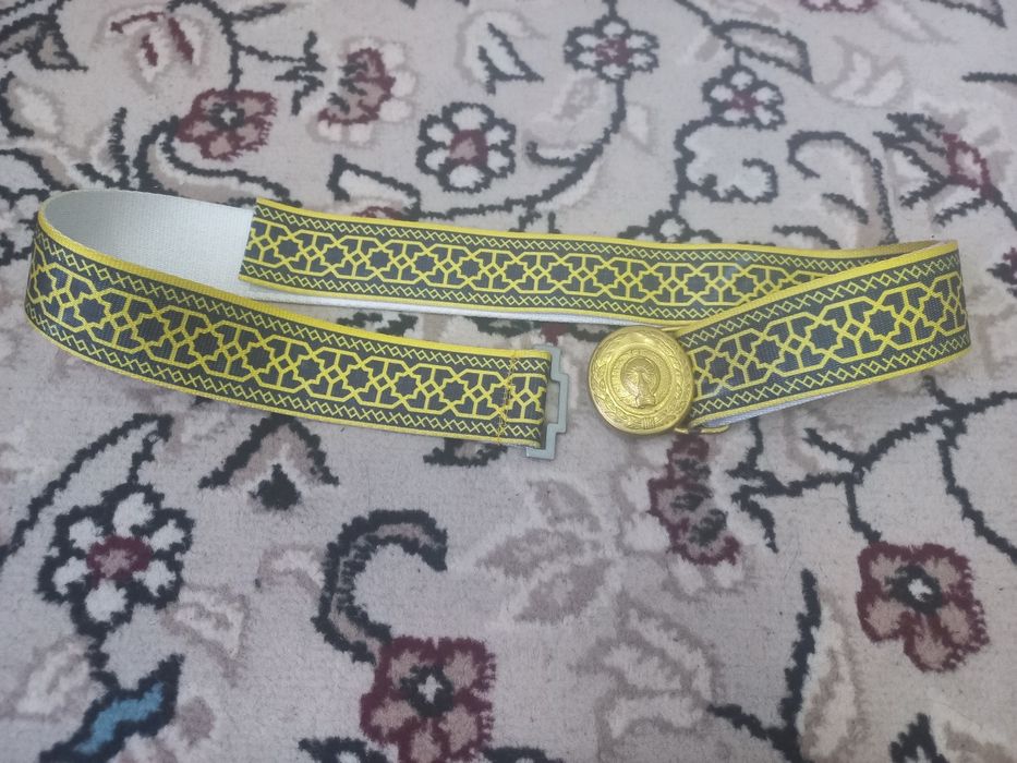 Военный.  Ремень парадный