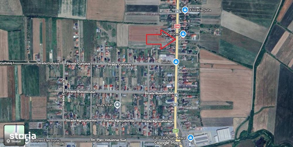 Parcele teren intravilan CU PUZ | Lucian Blaga | 432 mp | front 16 ml