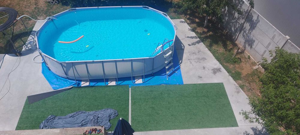 Piscina 6m/3,7m, 1,22 inaltime