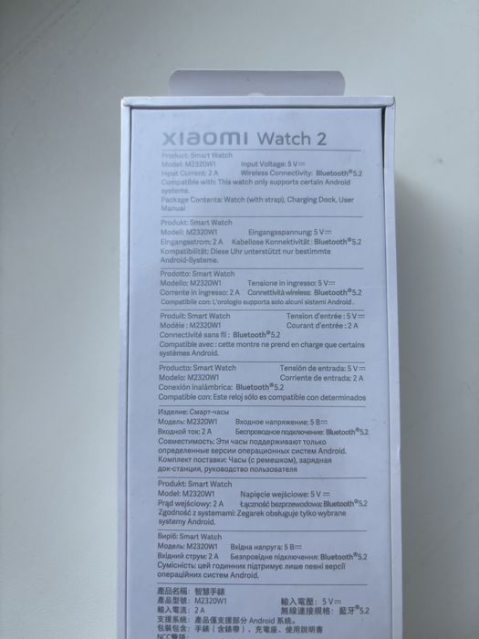 Xiomi Watch 2 смарт часы