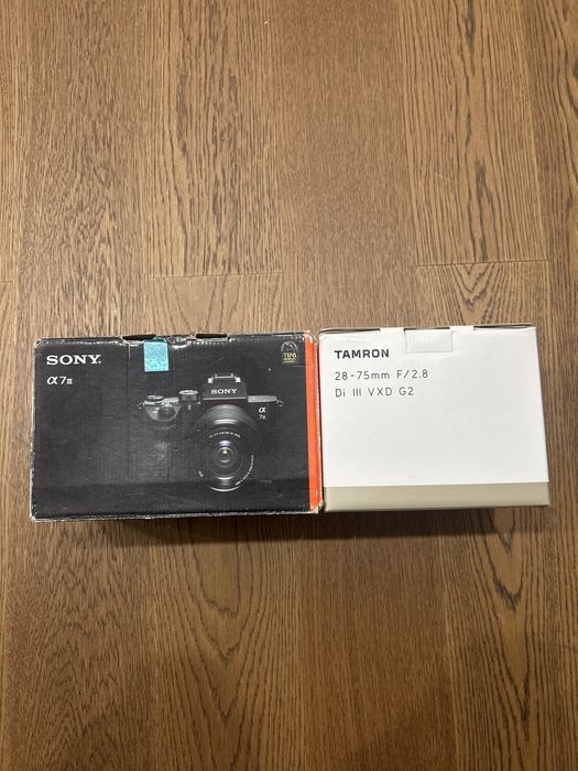 Продам камеру SONY A7 lll + 2 объектива