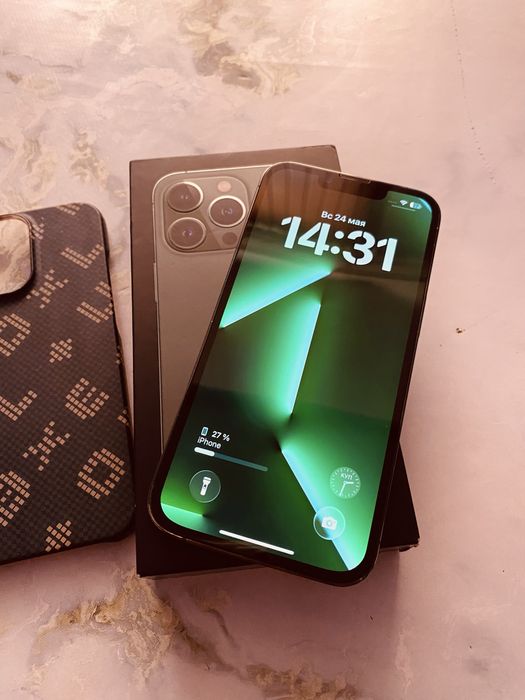 iPhone 13 pro green 128/100