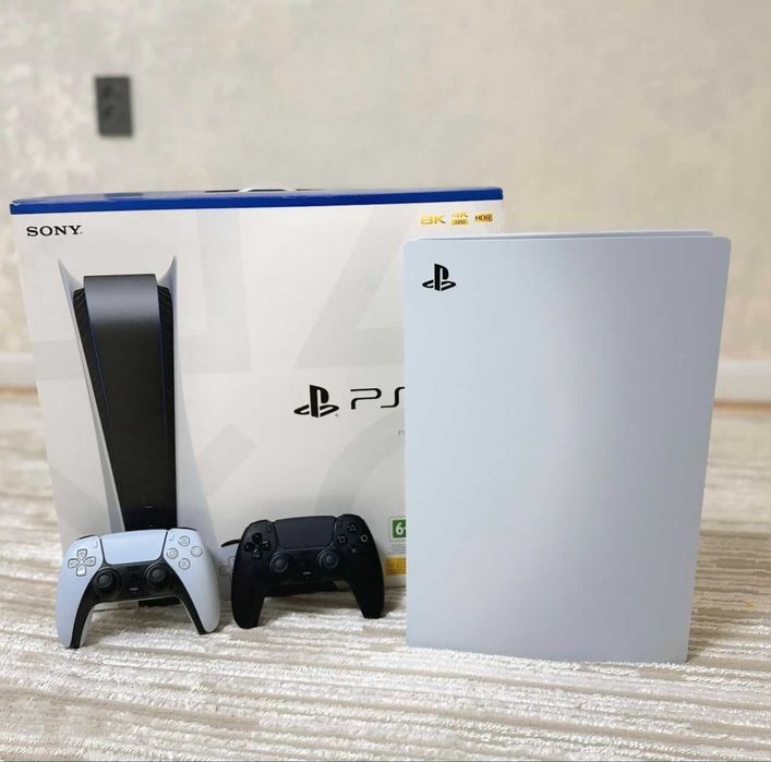 Playstation 5. Ps5. Ps5 с джостиками и игры
