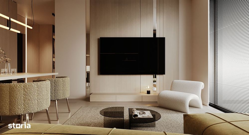Apartament cu 2 camere + birou in ansamblu rezidential nou