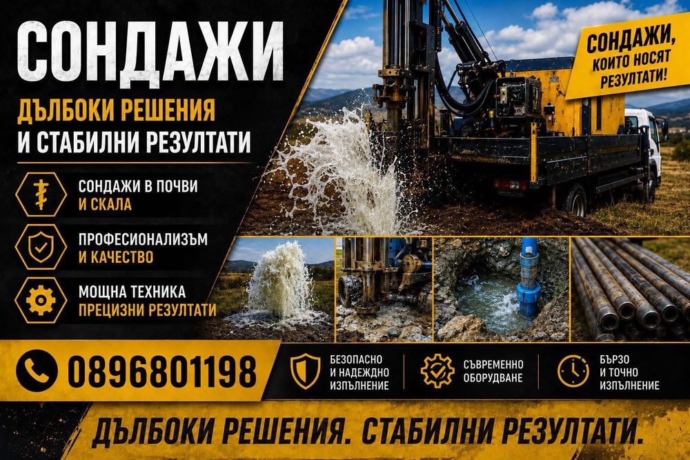 Сонда за вода!!!