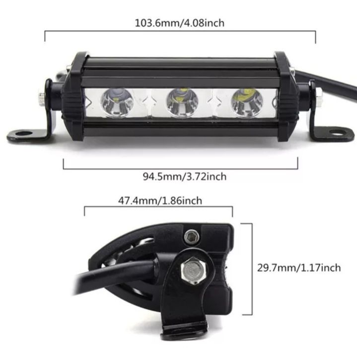 Лед бар led дневни светлини (за автомобили камиони бусове.