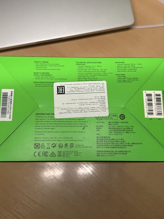 Razer BlackShark V2 + USB Sound Card