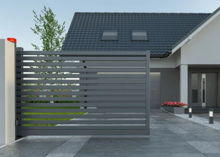 Комплект для раздвижной ворота. Комплект для откатние ворота