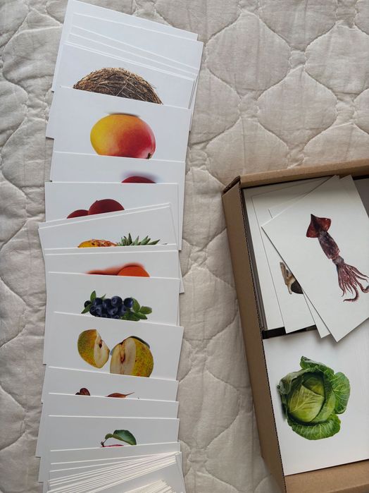 Карти Carrot плодове, зеленчуци и животни