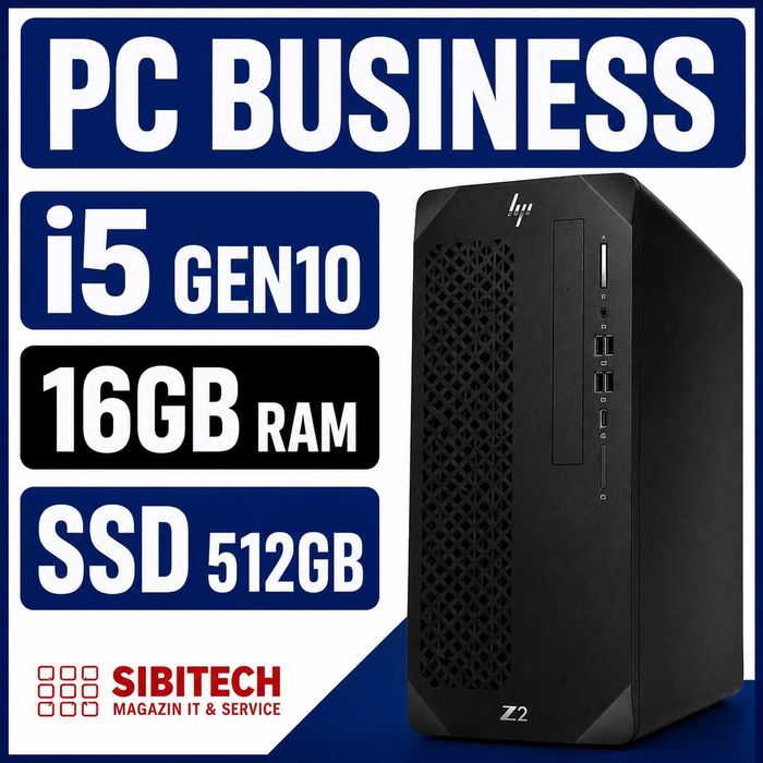 PC Business i5 Gen10 16GB SSD 512GB Win11 Pro Garantie 24 Luni
