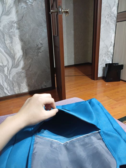 Сумка KEKEMI, голубая, вместительная