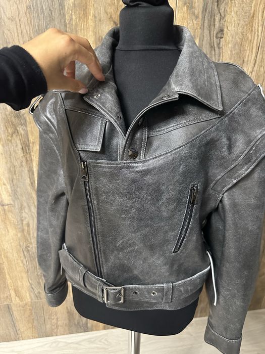 Geaca piele naturala model Manokhi