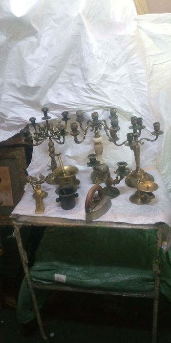 LamPi gaz vechi din podul bunici