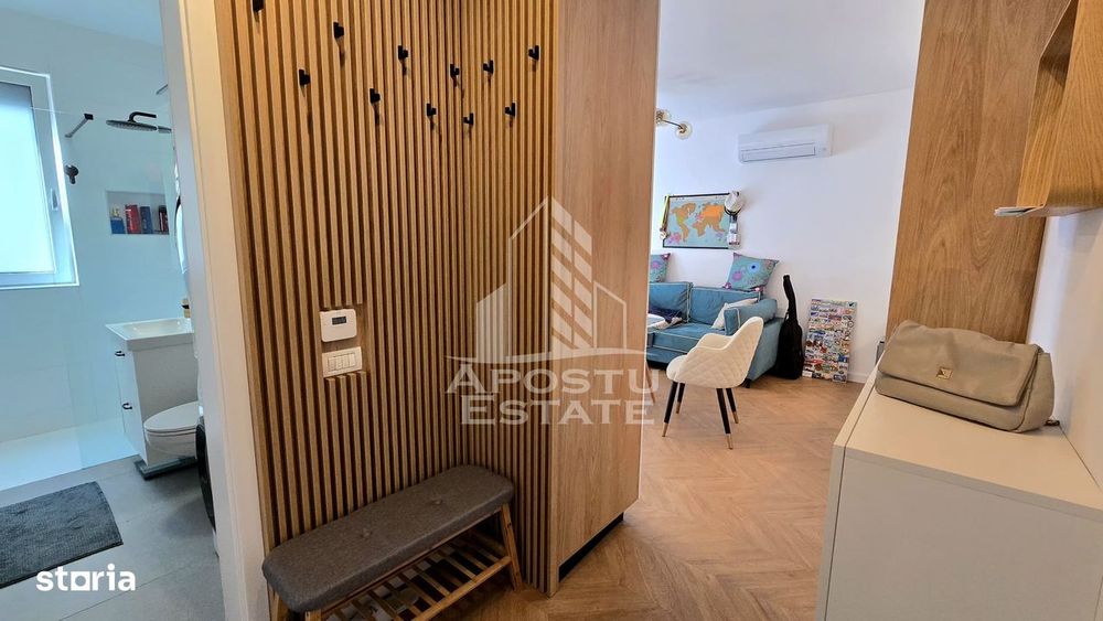 Apartament nou de vanzare, 2 camere si gradina, mobilat, Ciarda Rosie
