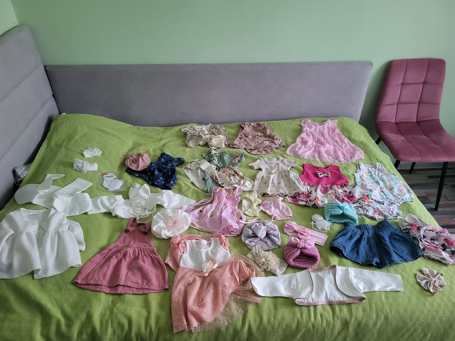 Rochite sezon cald  fetite mărimile 62-74